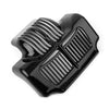 Harley Touring Electra Road Street Glide Black Stock Oil Cooler Cover (11-15)
