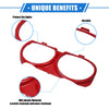 Dodge Challenger Headlight Trim Ring Front Left & Right Pair