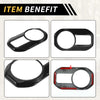 Jeep Gladiator JT (2020-2024) Black 1 Pc Headlight Button Panel Cover