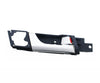Holden Captiva CG7 4pc Inner Door Handle Set Silver (2006)