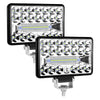 12V–24V Vehicles Rectangular LED Headlights