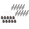 Honda Yamaha Suzuki BMW Ducati Windshield Bolt Screws  Grey Spike