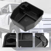 Land Rover Defender Black ABS Console Organizer Armrest Tray Storage Box (1994-2020)