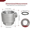 Polaris Trail Boss / Trail Blazer 330 Scrambler 500 Axle Nut w/ Retaining Ring (1999–2004)