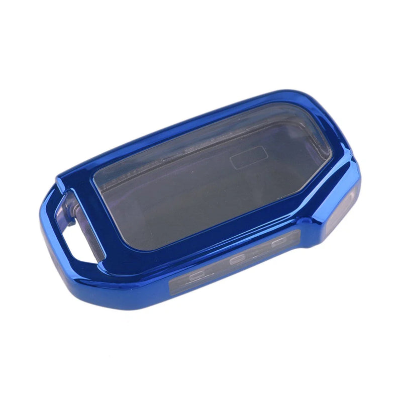Kia Seltos K3 Blue TPU Remote Key Case Cover (2020-2023)