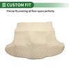 Honda CR-V 2007-2011 3D Circular Pattern Beige Cargo Liner Rear Trunk Mat