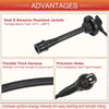 Toyota 3 x Spark Plug Wire Ignition Coil Cable (No. 9091915428/9091915429)