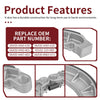 Honda Rancher 400 TRX400FA / TRX400FGA 2004-2007 Rear Brake Shoe