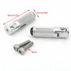 Universal Motor Silver CNC Folding Foot Pegs