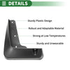 Lexus ES350 Sedan Mud Flap Splash Guards 1 Set (2013-2018)