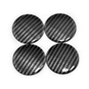 Car 4x 50mm Aluminum Hub Center Cap Shell Sticker Paster Decor