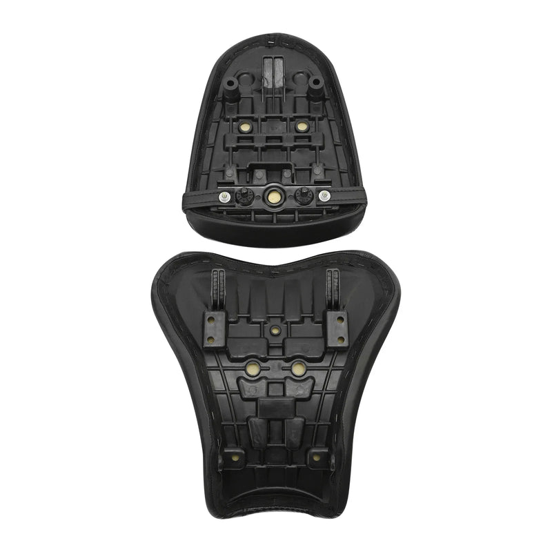 Suzuki GSXR1000 Black Brown Rider Driver Passenger Seat (2005-2006)