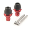 Ducati Scrambler 400 800 1000 Red Tire Valve Stem Dust Covers