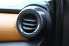 Nissan Kicks 2016-2020 Carbon Fiber Front Air Vent Outlet Frame Cover Trim