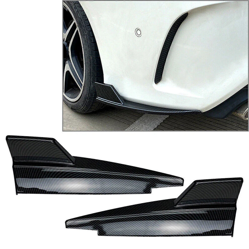 Mercedes CLA-Class C117 Rear Bumper Canard Splitter Side Vent Kit (2013-2019)