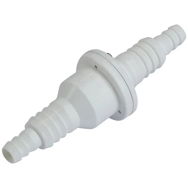 Caravan / Boat / RV, Suits 12mm & 20mm Hose Non Return Valve Nylon