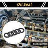 Oil Seal 45x65x8mm NBR Black 5pcs