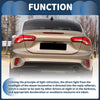 Ford Focus MK4 Saloon Red (2018-2023) 1 x Rear Left Bumper Reflector