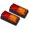 Truck Trailer Clearance Amber Red 6x LED Side Marker Lights