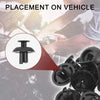 Toyota 4Runner 25 Pcs / Fender Skirt Clip / (2010–2020)
