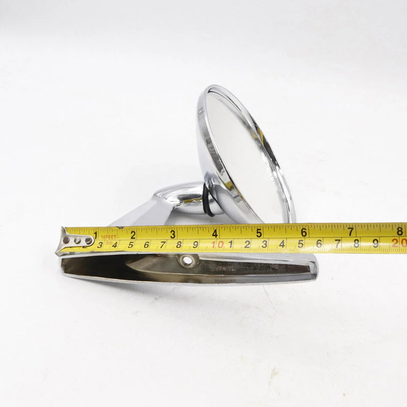Style LH RH Chrome Fender Door Mirror Set