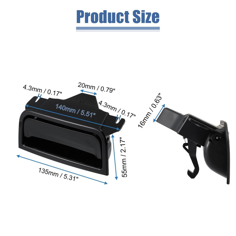 GMC Center Console Cover (Matte Black)