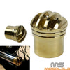 Custom Chopper Bobber 1.75" Brass Exhaust Tip (Universal)