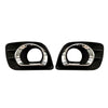 Pontiac Vibe 1 Pair Front Bumper Fog Light Cover Trim (2003–2008)