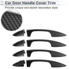 Toyota Corolla Door Handle Cover Trim / Carbon Fiber Black Handle Cover