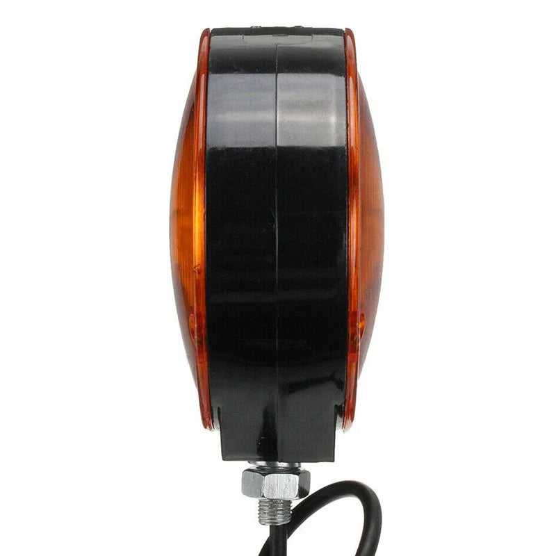 Truck Caravan Amber Orange Lollipop Earring Light
