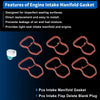 BMW Intake Manifold Gasket with Intake Flap Delete Blank Plug