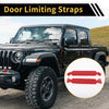 Jeep Wrangler TJ JK JKU (2007-2018) - Red 2 x Door Limiting Straps