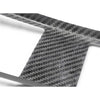 Tesla Model S X 2021+ Matte Carbon Fiber Center Console Cup Panel Cover Trim