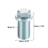 Mercedes-Benz M14x1.5 Engine Oil Drain Plug Set with Washer (A-Class)