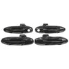 Toyota FZJ105 HDJ100 HZJ105 UZJ100 Black Front & Rear Outer Door Handles