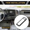 Ford Maverick Carbon Fiber Headlight Switch Button Panel Cover (22-24)