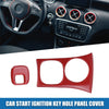Chevy Corvette C5 Red Key Hole Panel Covers (1997-2004)