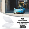 Porsche Cayenne 2011-2014 White Front Left Right Washer Nozzle Covers