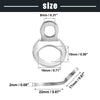 Motorcycle 2 x Stainless Steel Tie Down Anchor Hooks