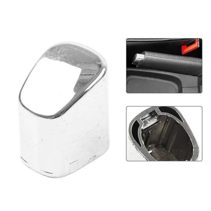 Volkswagen Polo Chrome Handbrake Lever Parking Button Trim Cover (2009-2017)