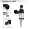 Lexus IS300H Hybrid 2014-2015 Black Silver Tone Fuel Injector 1Pc
