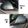 Ford Mustang Carbon Fiber Look Rearview Mirror Mouldings Trim (2015-2019)