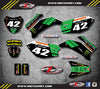 Yamaha TTR 110 (All Years) - Stickers Custom Graphic Kit BURNOUT STYLE