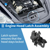 Hyundai Sonata (2006-2010) - 1 x Quality Replacement Hood Latch Assembly