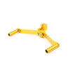 Universal Motorcycle Dual Way Gear Shift Lever Footrest Pedal Shifter Gold