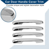 Toyota Corolla Sedan Silver Door Handle Cover Trim (2003-2010)