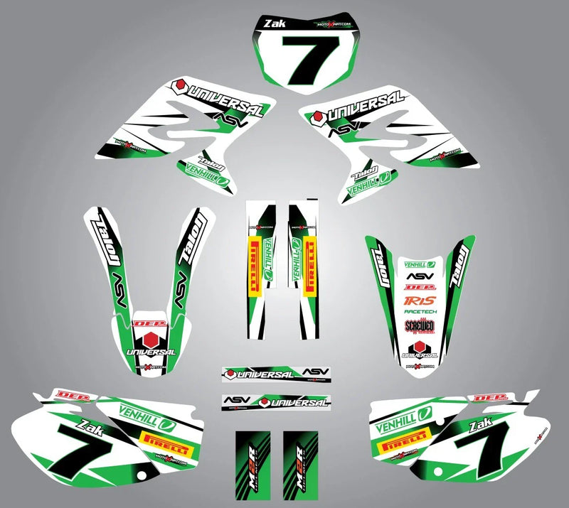 Kawasaki KX 125 Custom Graphic Kit (1999-2002)