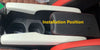 Honda Civic 2016-2021 Carbon Fiber Armrest Box Stripe Side Lid Cover Trim