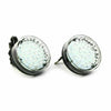 Car 12V Clear LED Round Smoke Turn Signal Indicator Blinker Light