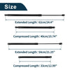 Acura MDX Front Hood & Tailgate Lift Supports Struts (2001 - 2006)